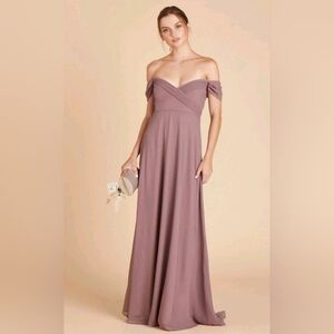 Birdy Grey Floor Length Maxi Dress In Dusty Rose Sz 3XL